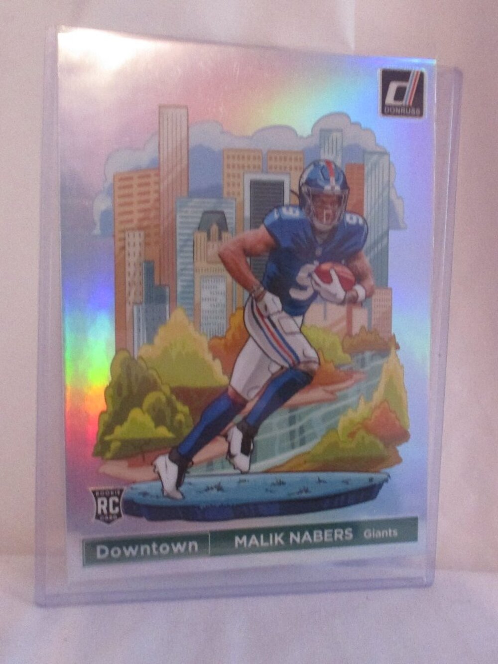 2024 PANINI DONRUSS DOWNTOWN JUMBO #18 MALIK NABORS RC 5 X 7 PROTECTED